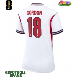 England Anthony Gordon #18 Hemmatröja Kvinnor VM 2026 Kortärmad